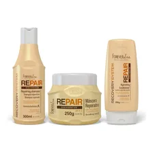 Kit Force Repair Reparação Forever Liss Foto mini 1