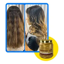 Kit Forever Liss - Desmaia Cabelo 950g + Banho De Verniz 1kg Foto mini 3