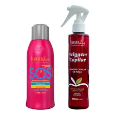 Kit Forever Liss - Vinagre De Maçã + Sos Reconstrutor 300ml Foto  mini 1