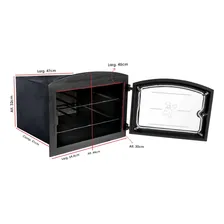 Kit Forno Fogao A Lenha E Porta Cinzeiro Ferro Fundido Foto mini 2