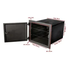 Kit Forno Frente Ferro Fundido + Chapa Paulista 3 Furos Foto mini 2