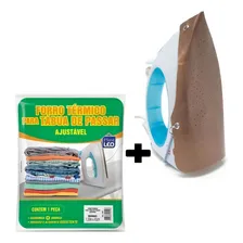 Kit Forro Capa Sapata Termica Anti Bilho Ferro Passar Roupas Foto  mini 1