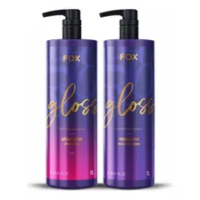 Kit Fox Gloss Escova Progressiva 2x1000ml Foto mini  2