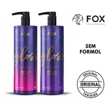 Kit Fox Gloss Escova Progressiva 2x1000ml Foto  mini 1