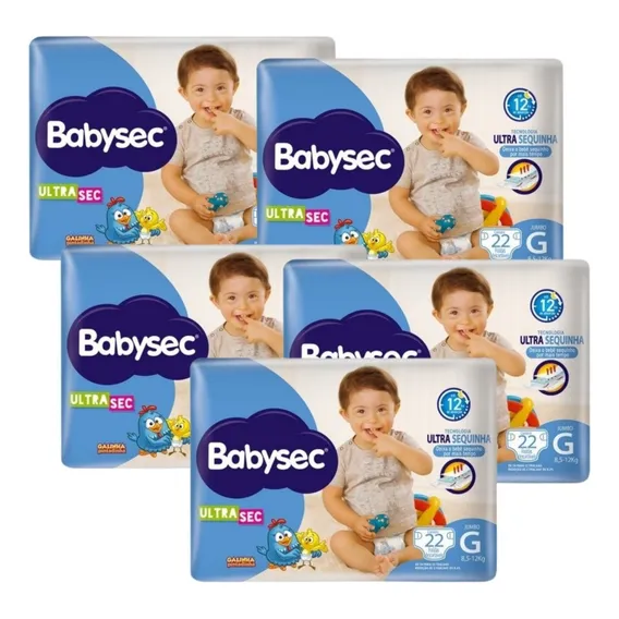Kit Fralda Galinha Pintadinha Babysec Tamanho G GĂȘnero Sem gĂȘnero Tamanho Grande (G) Foto 1