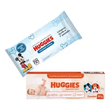 Kit Fralda Huggies Supremme Care + Lenço + Creme Assadura Gênero Sem gênero Tamanho Grande (G) Foto mini  2