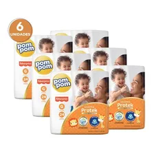 Kit Fralda Pom Pom Derma Protek Jumbo G 144un Foto mini 1