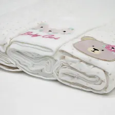 Kit Fralda Soft Com 5 Unidades - 3581 Coelha/ursa Rosa Foto mini 4