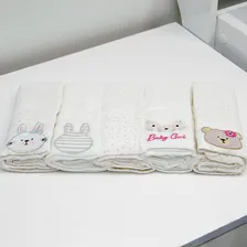 Kit Fralda Soft Com 5 Unidades - 3581 Coelha/ursa Rosa Foto mini  2