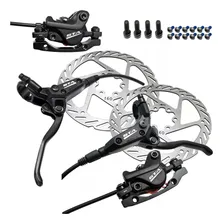 Kit Freio A Disco Hidráulico Para Bike Mtb Com Discos 160mm Foto mini 1