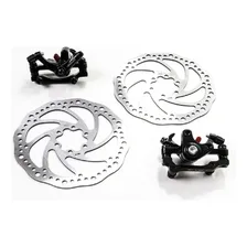 Kit Freio Disco Bike Mecânico Disco Pinças Rotor Absolute Foto mini 4