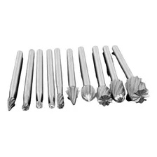 Kit Fresas Microretifica Dremel E Furadeira 40mm 10 Unidades Foto mini 1