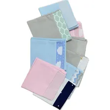 Kit Fronha De Berço 3 Unidades Modelos Menino Cor Azul Kit Fronha 3 Masculino Foto mini  2