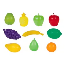 Kit Frutinhas Hortifrúti Brinquedo Com 10 Peças 8508 Braskit Foto mini 1