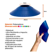 Kit Funcional Agilidade 10 Chapéus 10 Cones e Escada Para Treino Completo Foto mini 3