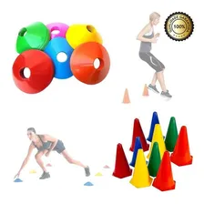 Kit Funcional C Escada +10 Pratos +kit Cone Furo Para Treino Foto mini  2