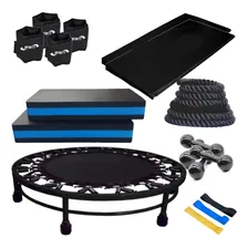 Kit Funcional C/ Mini Jump +colchonete+acessórios Fit Foto  mini 1