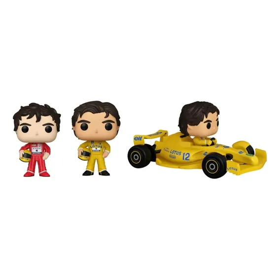 Kit Funko Pop Ayrton Senna Coleção Completa Foto 1