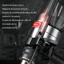 Kit Furadeira Eletrica De Impacto Furadeira Impacto Wicopet Furadeira Elétrica De Impacto 710w Mondial Cor Preto Foto mini 4
