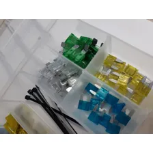 Kit FusĂvel Lâmina Carro Veiculos 100 Pçs (mini E MĂ©dio) Foto mini 4