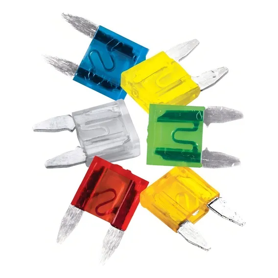 Kit Fusível Mini Com Estojo - 10a 15a 20a 25a 30a - 50 Peças Foto 1