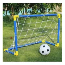 Kit Futebol Golzinho Completo Mini Trave Rede Bola Foto mini  2
