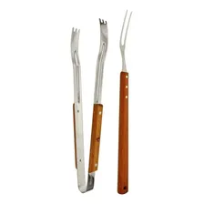Kit Garfo Trinchante 46cm + Pegador Carne 37cm Tramontina Foto  mini 1