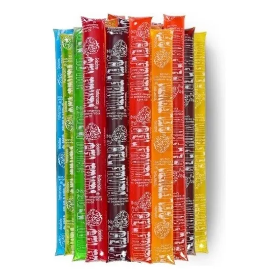 Kit Geladinho Sortido 100ml 20un Gelfruta Gelinho De Frutas Foto 1
