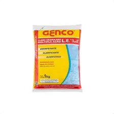 Kit Genco Clarificante Barrilha Algicida Choque Cloro 1kg | Lojão Do Ferro Foto mini  3