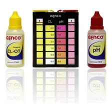 Kit Genco Estojo Analise Cl/ph Para Medir Químicos Em Piscinas - 3 Peças Foto mini 3