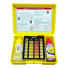 Kit Genco Estojo Analise Cl/ph Para Medir Químicos Em Piscinas - 3 Peças Foto mini 1