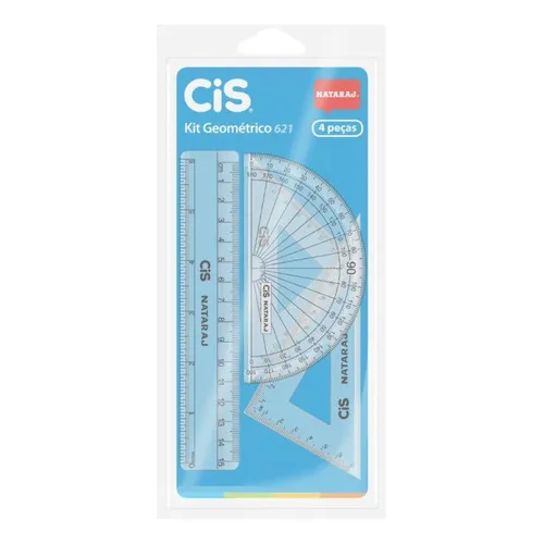 Kit Geometrico Nataraj Cis 4 Pecas Foto 1