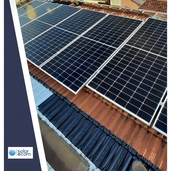 Kit Gerador Energia Solar 4 Placa Fotovoltaica 450w 1,80kwp Foto 1