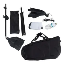 Kit Girafa Ajustavel Tripé Softbox Lampada Bolsa Fotografia Foto mini 2