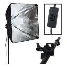 Kit Girafa Ajustavel Tripé Softbox Lampada Bolsa Fotografia Foto mini 3