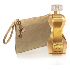 Kit Glamour Gold Glam: Deo Colônia 75ml + Nécessaire Foto mini 1