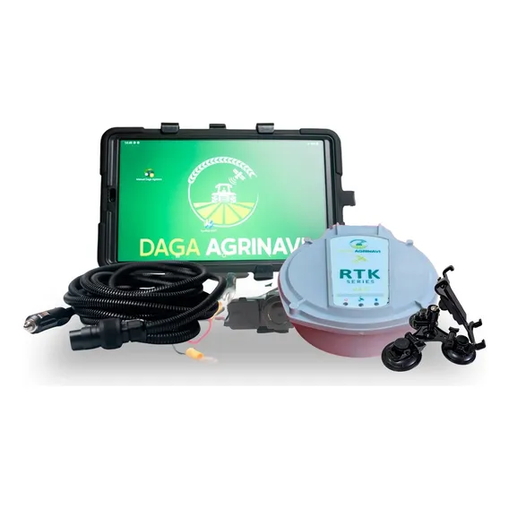 Kit Gps Agrícola Dbg Rtk Series - Com Tablet Daga Agrinavi Cor Cinza Foto 1