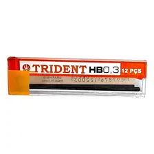 Kit Grafite Para Lapiseira Trident 24 Grafite 03 Hb B Foto mini 3
