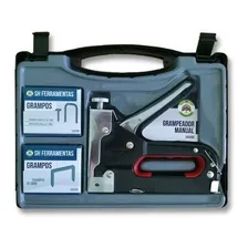Kit Grampeador Tapeceiro Profissional + Grampos + Pinos Foto mini 1