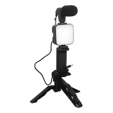 Kit Gravação Para Celular Cor Preto Foto mini  2