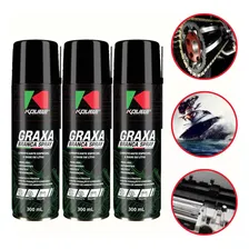 Kit Graxa Branca Proteção Lubrificante Especial 3uni Foto mini 1