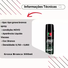 Kit Graxa Branca Proteção Lubrificante Especial 3uni Foto mini 2