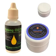 Kit Graxa E Óleo Lubrificantes Para Carretilhas E Molinetes Cor Bra Foto mini 1