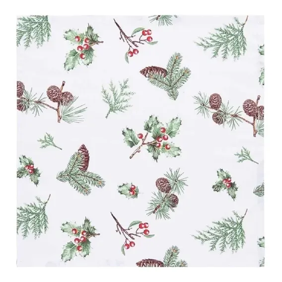 Kit Guardanapo Home 40x40cm Natal Christmas 4pcs Foto 1
