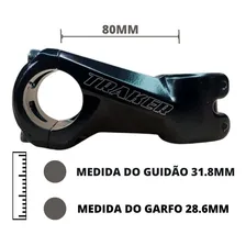 Kit Guidão Curvo Mtb Suporte De Guidão Mesinha Aro 29 Foto mini  3