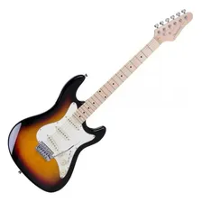 Kit Guitarra Strinberg Sts100 Stratocaster Amplificador Cor Sunburst Foto mini 2