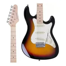Kit Guitarra Strinberg Sts100 Stratocaster Amplificador Cor Sunburst Foto mini 3