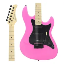 Kit Guitarra Strinberg Sts100 Stratocaster Com Cubo Cor Rosa Foto mini 2