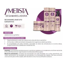 Kit Haskell Ametista Neutralizante Para Cabelos Loiros 300ml Foto mini 4