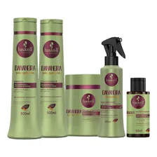 Kit Haskell Bananeira Sh Cond Máscara 500ml 5 Itens Completo Foto mini 1